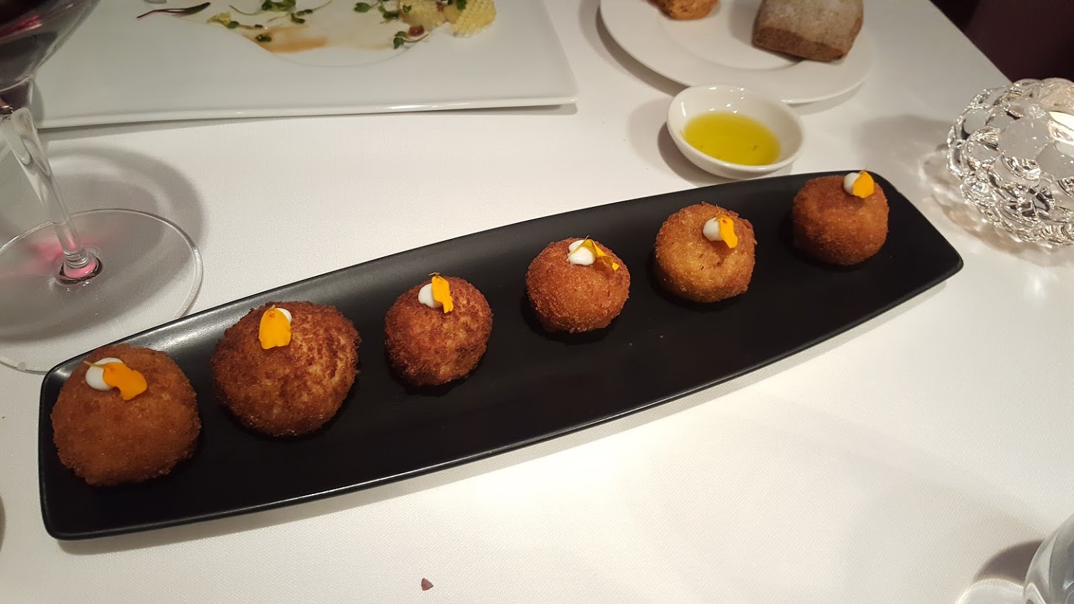 Croquettes. Traditional Catalan food.